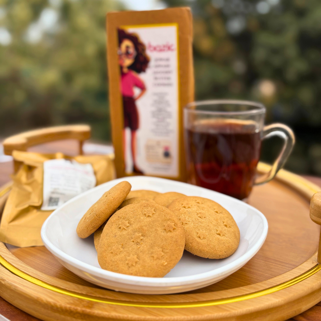 Jowar Ajwain Jaggery Prebiotic Cookies