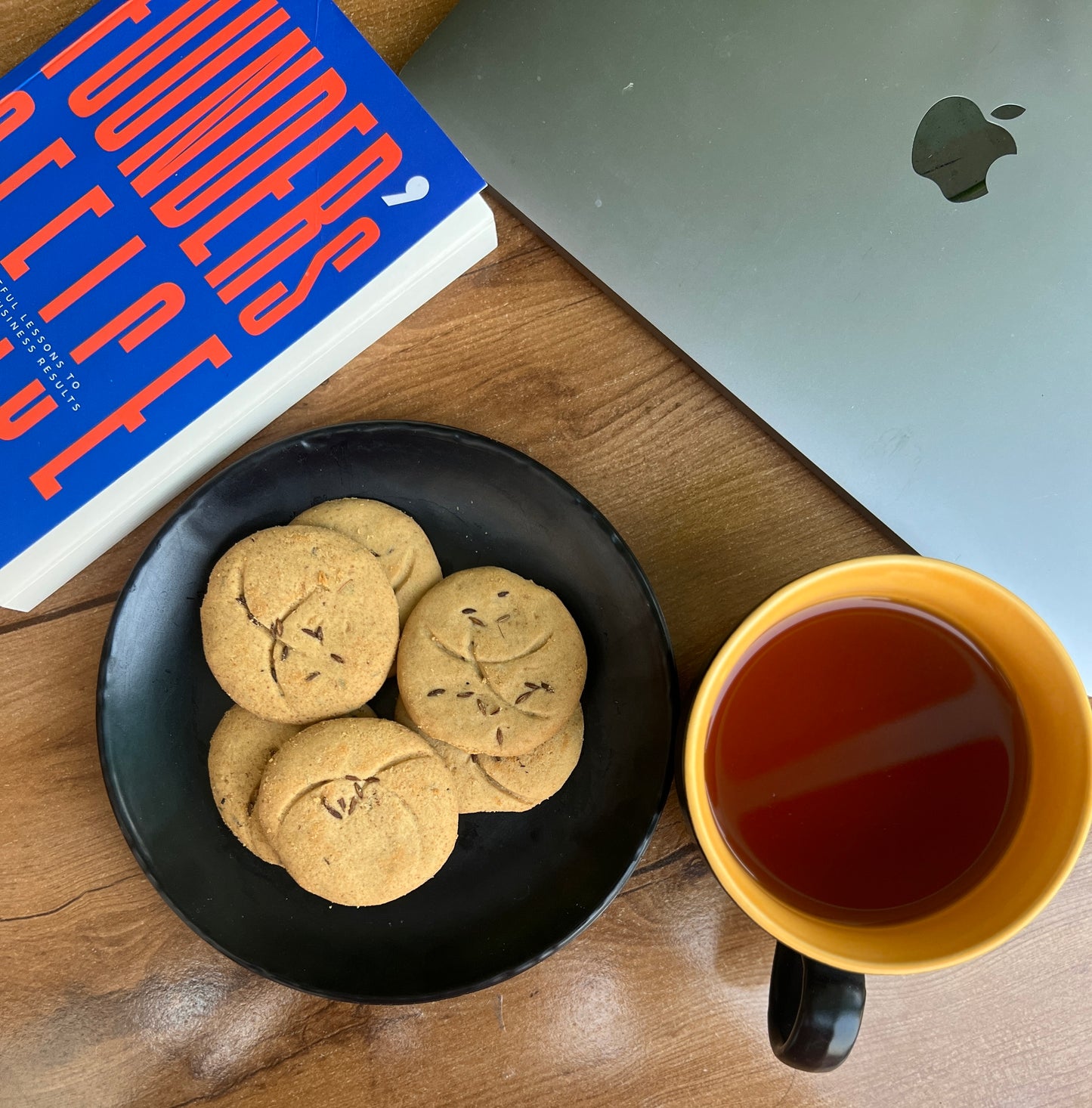 Prebiotic Jowar Zeera Jaggery Cookies